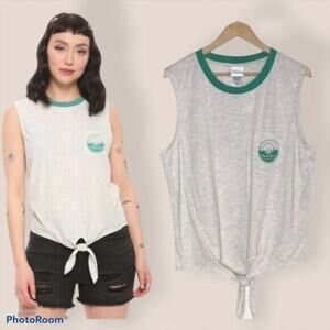 Toy Story 4 NWT Junior XL Grand Basin RV Park Sleeveless Shirt Her Universe